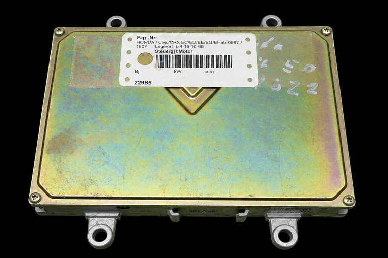 Honda Motorsteuergerät ECU 37820-PM6-X06 CR-X II ED9 1.6 i 16V - Honda CR-X II ED9 - Ansicht 1