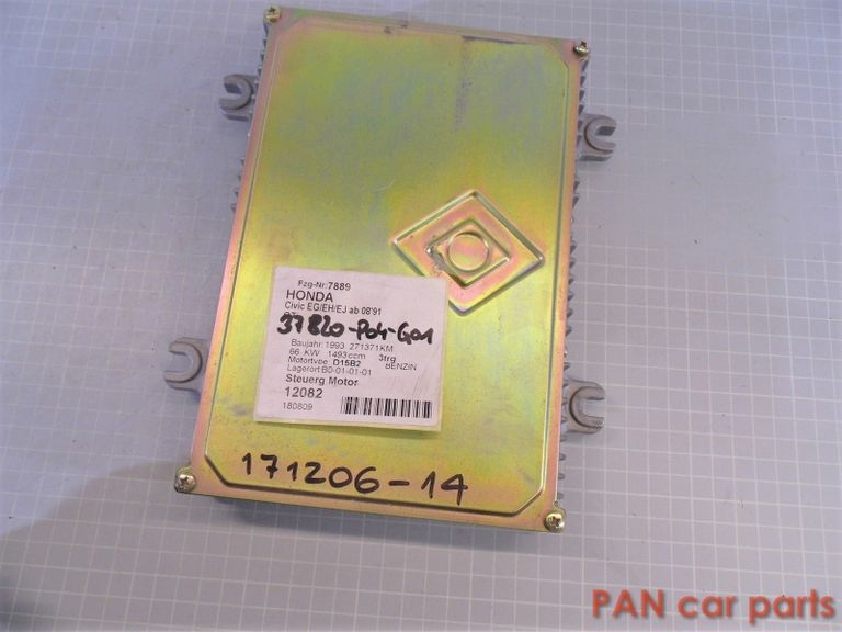 Honda Civic D15B2 Motorsteuergerät 37820-P04-G01, Gehäuseansicht
