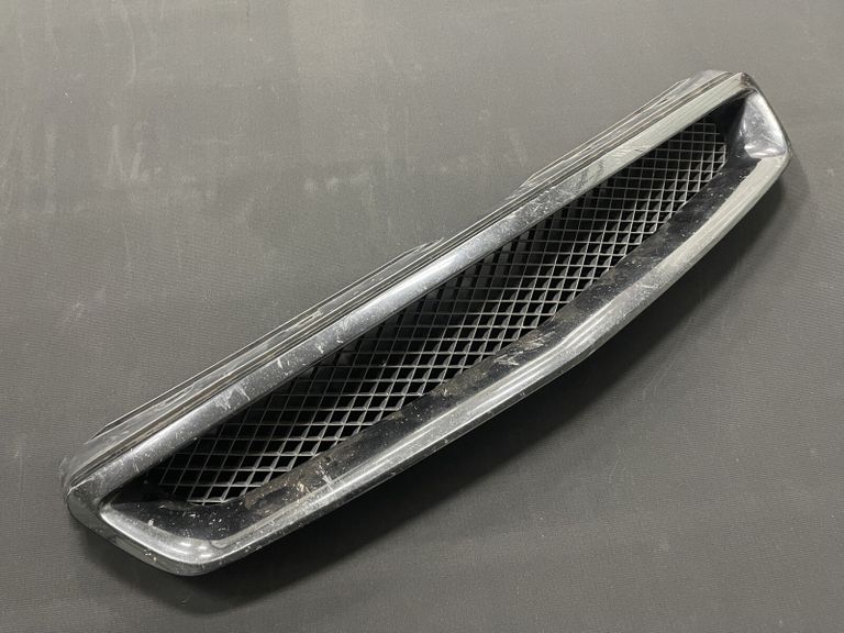 Honda Civic Si Frontgrill 1999-2000 in Schwarz, Vorderansicht