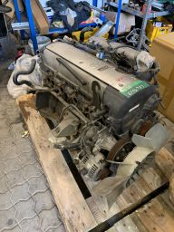 Toyota 1JZ-GTE VVT-i JZX100 – Frontansicht und beschädigtes Lüfterrad