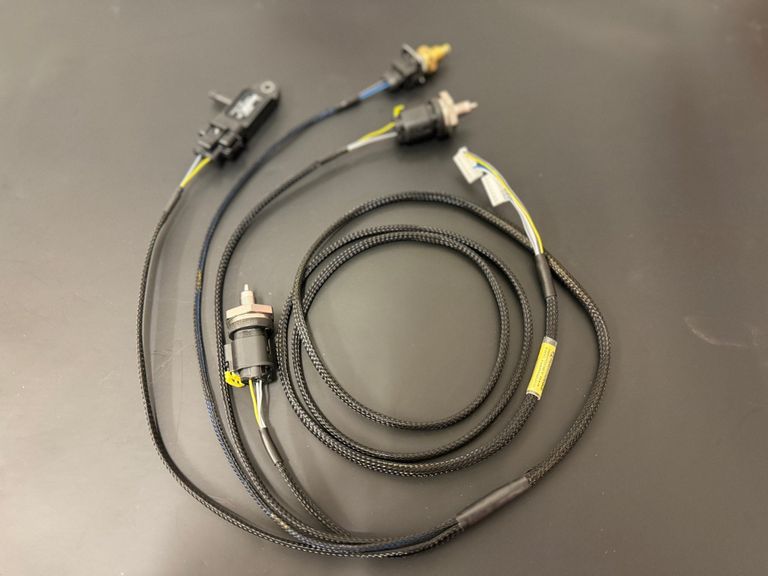 Sensor-Kit für LINK G4X im Nissan Skyline R32 R33 R34: vorkonfektionierter Zusatzkabelbaum mit Sensoren, ohne Steuergerät