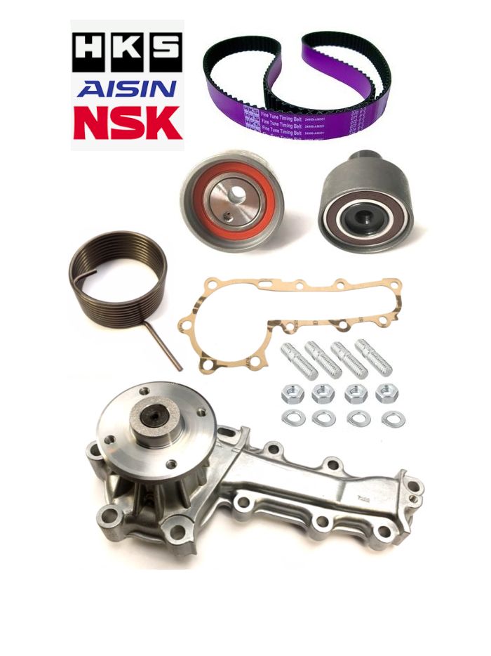Zahnriemen- und Wasserpumpen-Servicekit mit HKS für Skyline R34 RB25DET NEO – Ansicht 1